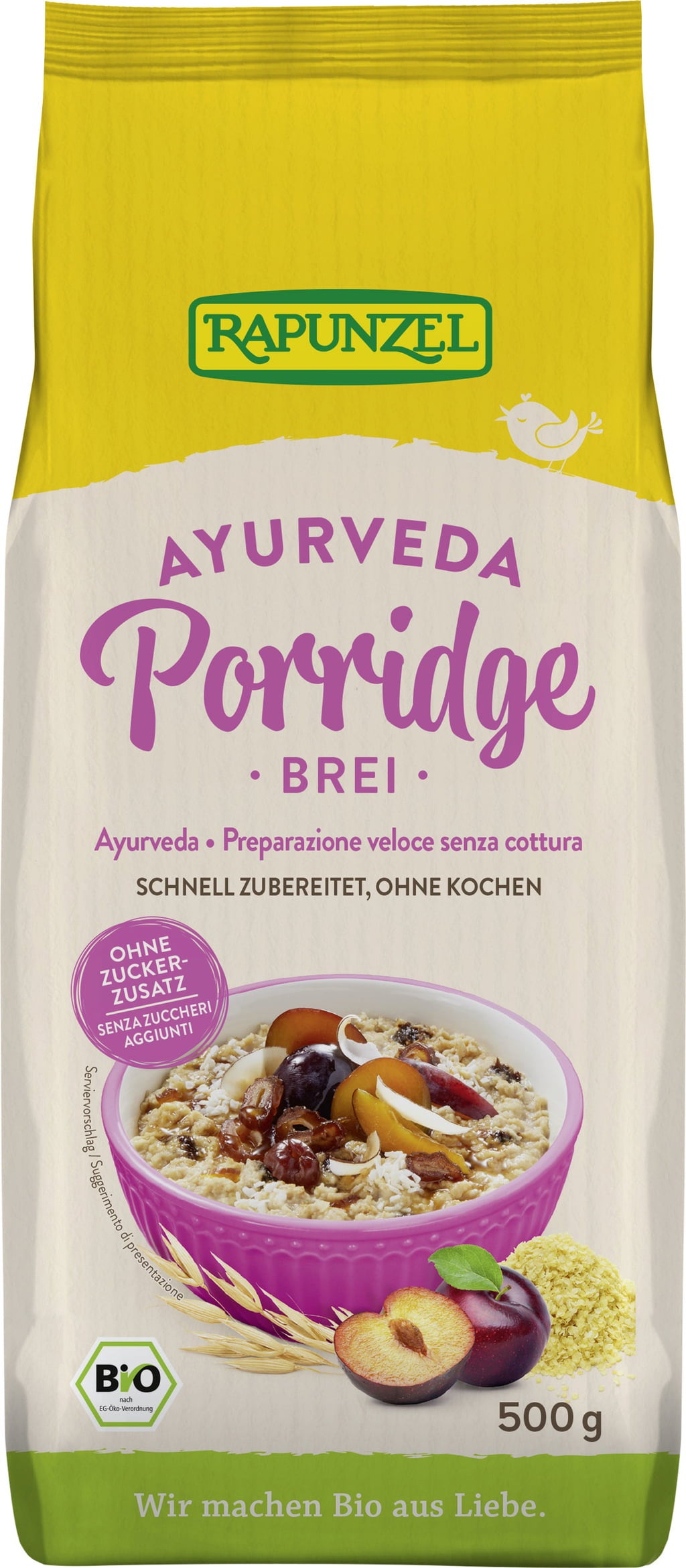 Porridge Bio pour le Petit-Déjeuner - Ayurveda