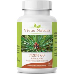 Vivus Natura MSM 60 - 60 capsules