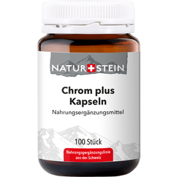 Naturstein Chrom Plus - 100 Kapseln