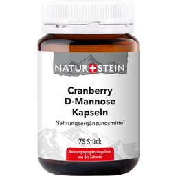 Naturstein Cranberry D-Mannose - 75 Kapsułek