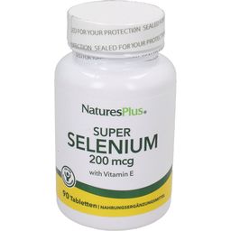 Nature's Plus Super Selenium, 200 mcg - 90 tabl.