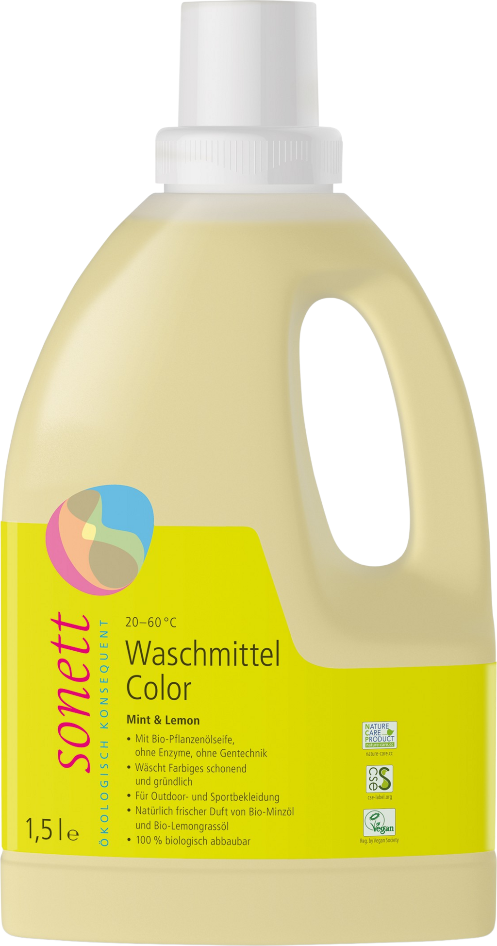 Laundry Liquid Color Mint & Lemon, 1,50 l