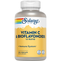 Vitamina C e Bioflavonoidi 1:1 ratio in Capsule - 250 capsule veg.