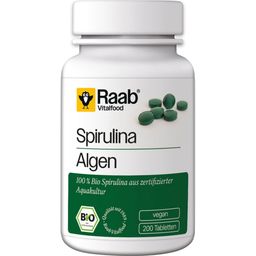 Raab Vitalfood Spirulina Tabletten Bio - 200 Tabletten