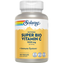 Solaray Organic Super Bio Vitamin C - 100 veg. capsules