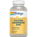 Solaray Kalcium, Magnézium, Cink kapszula