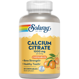 Solaray Calcium Citrate Chewable - 60 chewable tablets