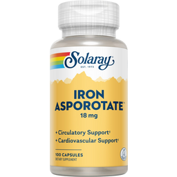 Solaray Potassium Asporotate - 100 Kapseln