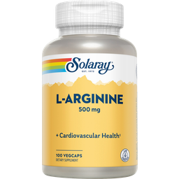 Solaray L-arginine Capsules - 100 veg. capsules