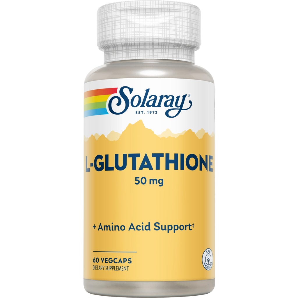 glutathione mg L-Glutathione (Reduced), 500 mg, 120 Veggie Capsules main image 1