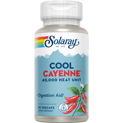 Solaray Capsule di Pepe di Cayenna - 90 capsule