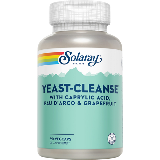 Solaray Yeast Cleanse - 90 veg. Kapseln