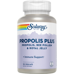 Solaray Propolis Plus - 90 veg. capsules