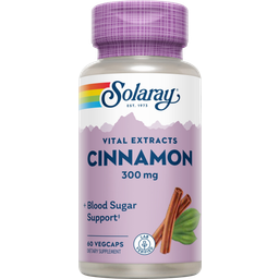 Solaray Cinnamon - 60 capsule veg.