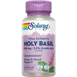 Solaray Holy Basil Capsules - 60 veg. capsules