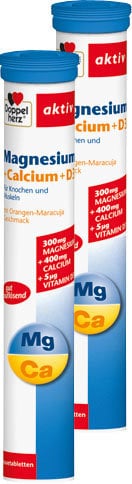 Magnésium + Calcium + Vitamine D3