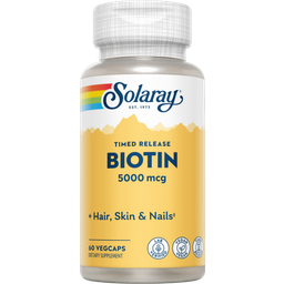 Solaray Biotin Kapseln - 60 veg. Kapseln