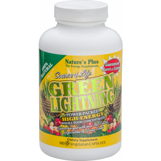 Nature's Plus Source of Life Green Lightning - 180 gélules veg.