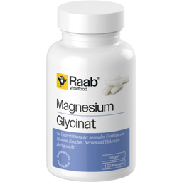 Raab Vitalfood Glycinate de Magnésium - 100 gélules