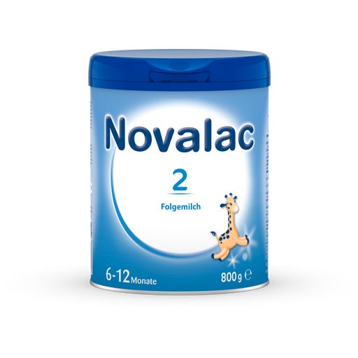 Follow-On Formula Based on Cow's Milk 2, 800 g Novalac