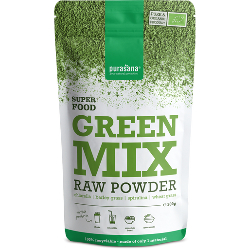 Purasana Green Mix Bio in Polvere - 200 g