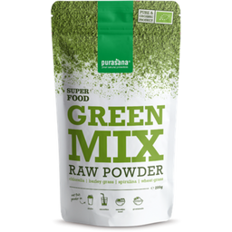 Purasana Green Mix prašek za uživanje, bio - 200 g