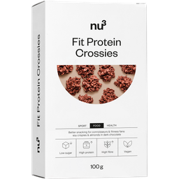 Fit Protein Crossies - proteinowe chrupiące chrupki, ciasteczka