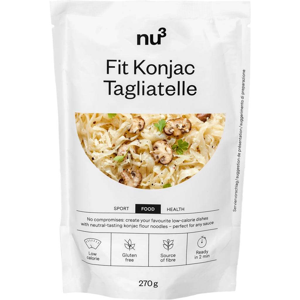 Fit Konjac Tagliatelle, 200 g - nu3 - VitalAbo Online Shop Europe