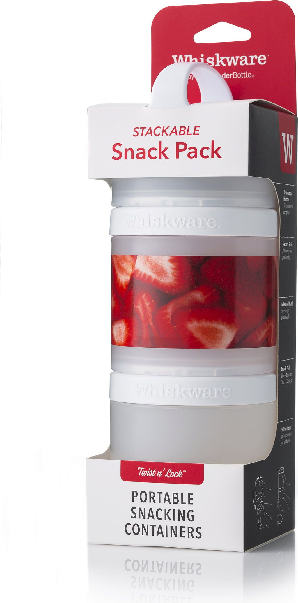 Whiskware Stackable Snack Pack - BlenderBottle - VitalAbo Online Shop Europe