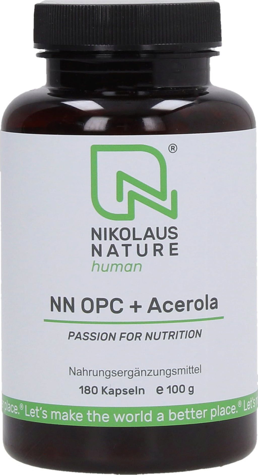 NN OPC + Acerola, 180 capsules - Nikolaus - Nature - VitalAbo