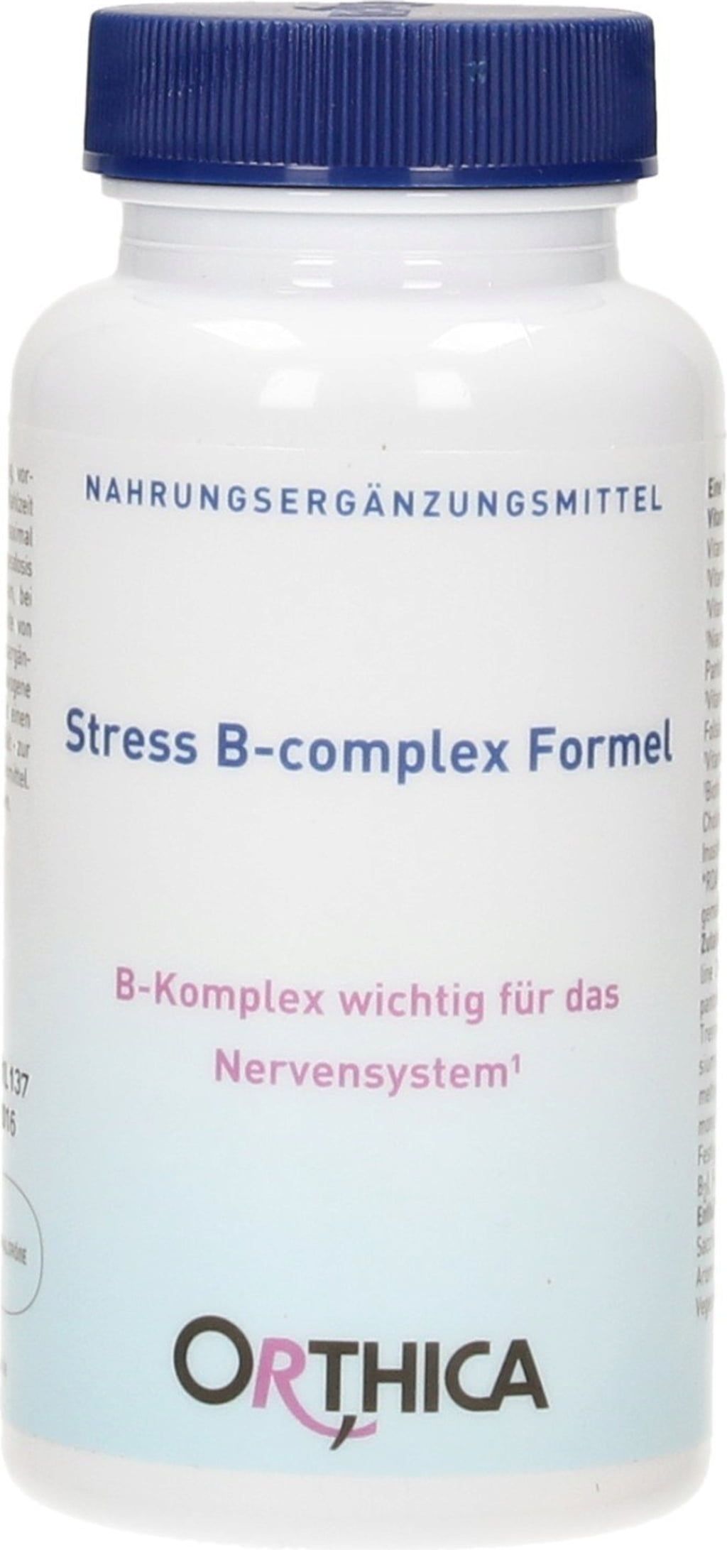 Stress B-Complex Formula - Orthica - VitalAbo Verkkokauppa